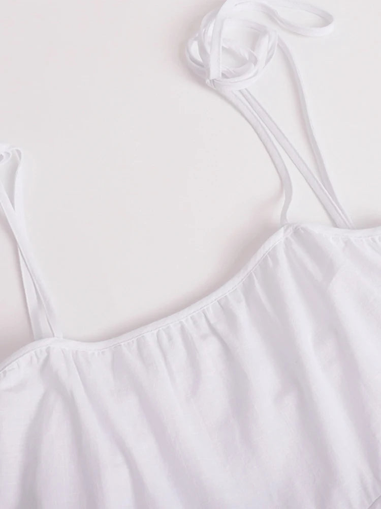 Ruffles Summer Mini Elbise