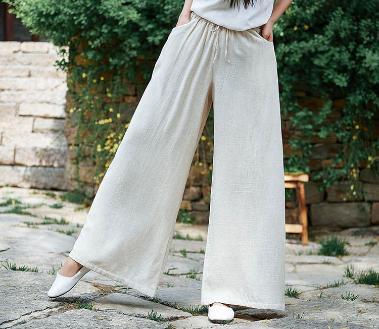Comfort Keten Pantolon