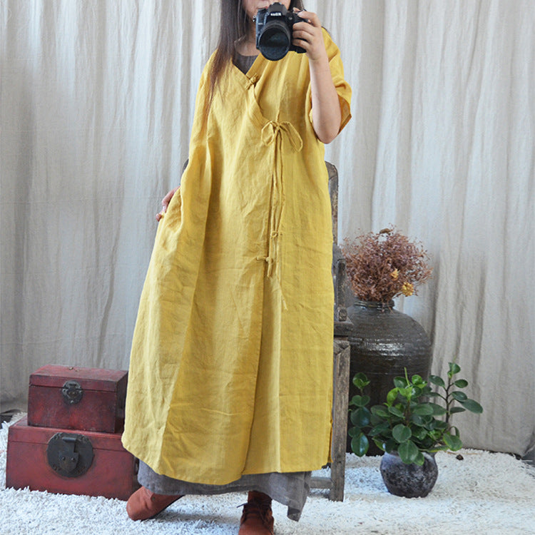 Vintage Rami Essence Tunik Elbise