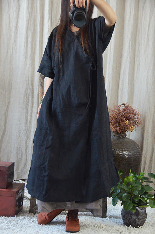 Vintage Rami Essence Tunik Elbise