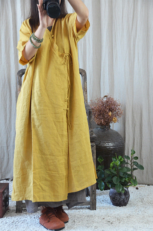 Vintage Rami Essence Tunik Elbise