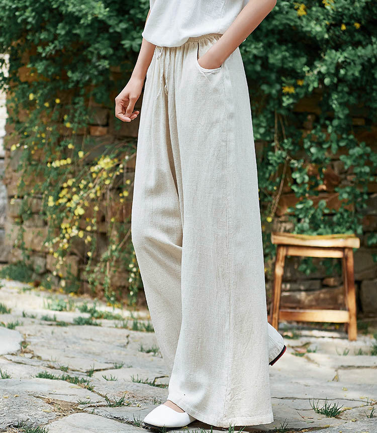 Comfort Keten Pantolon