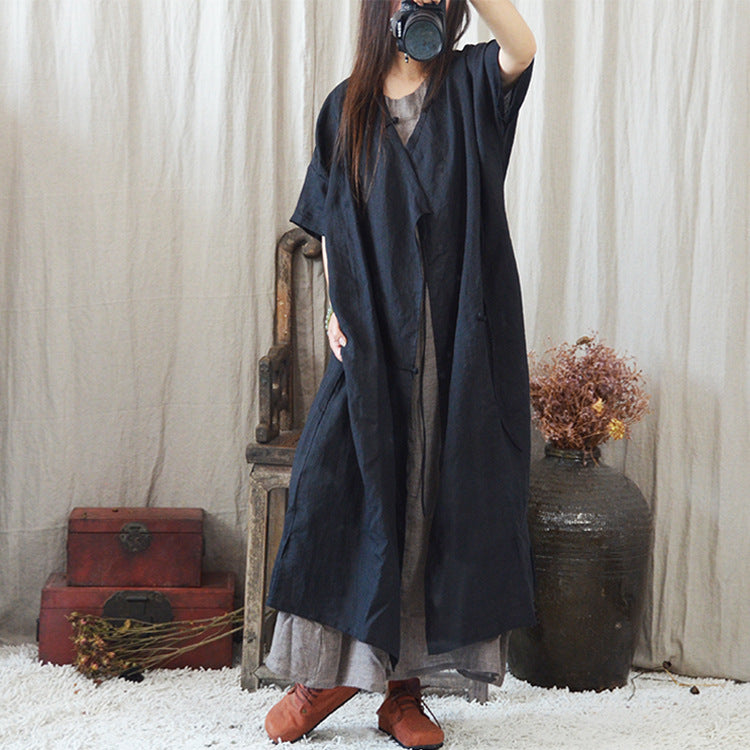 Vintage Rami Essence Tunik Elbise