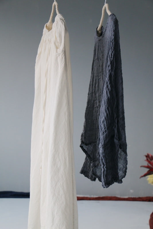 Vintage Comfort Pamuk Keten Pantolon