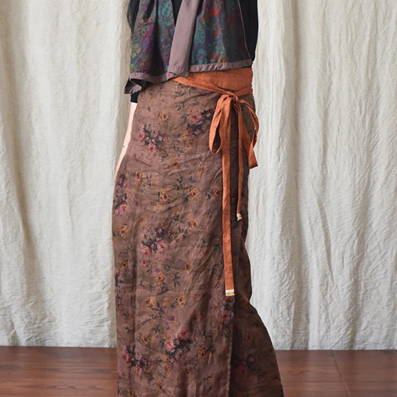 Bohemian Bloom Maxi Etek