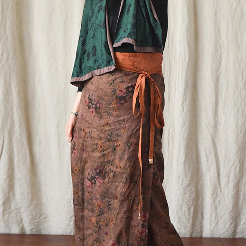 Bohemian Bloom Maxi Etek