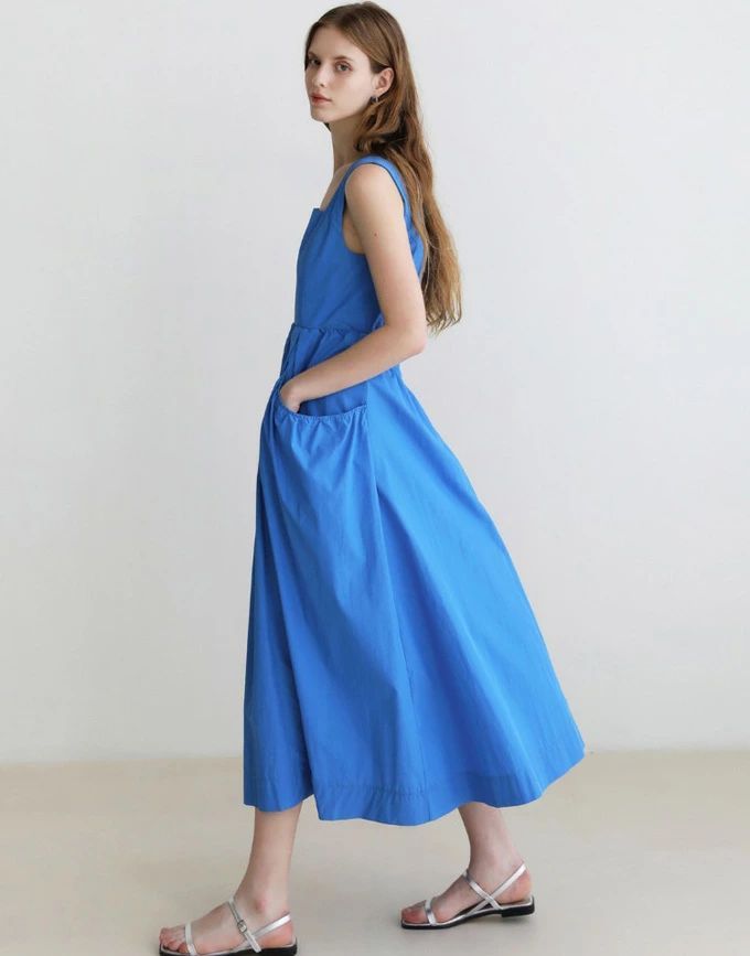 BlueEase Midi Elbise