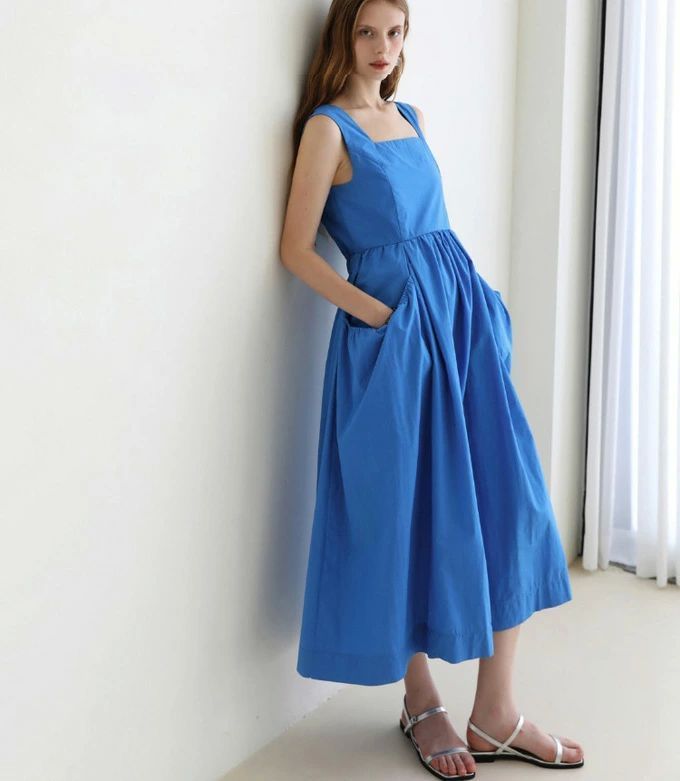 BlueEase Midi Elbise