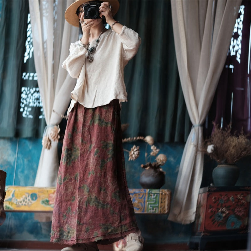 Vintage Breeze Keten Etek