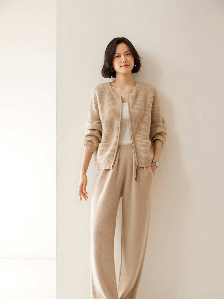 Elegant Kaşmir Pileli Pantolon