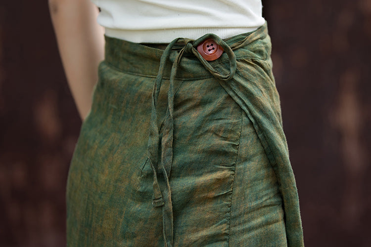 Vintage Wrap Keten Etek