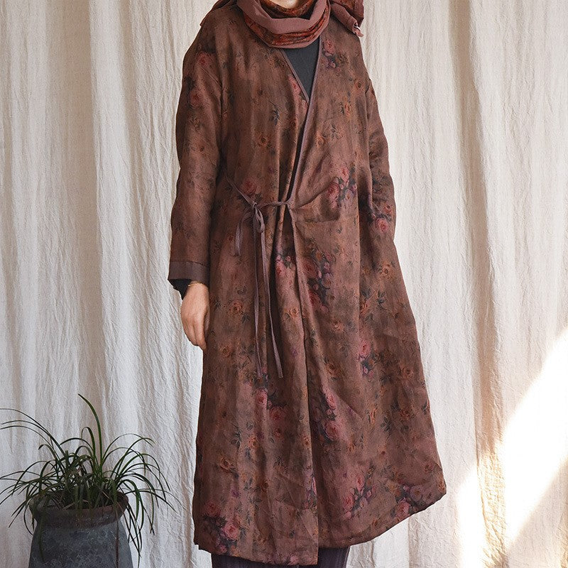 Bohemian Bloom Kimono Elbise