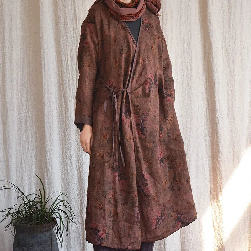 Bohemian Bloom Kimono Elbise