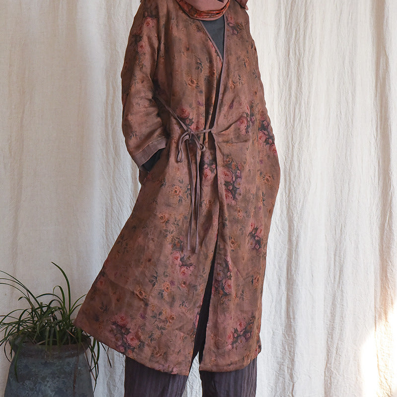Bohemian Bloom Kimono Elbise