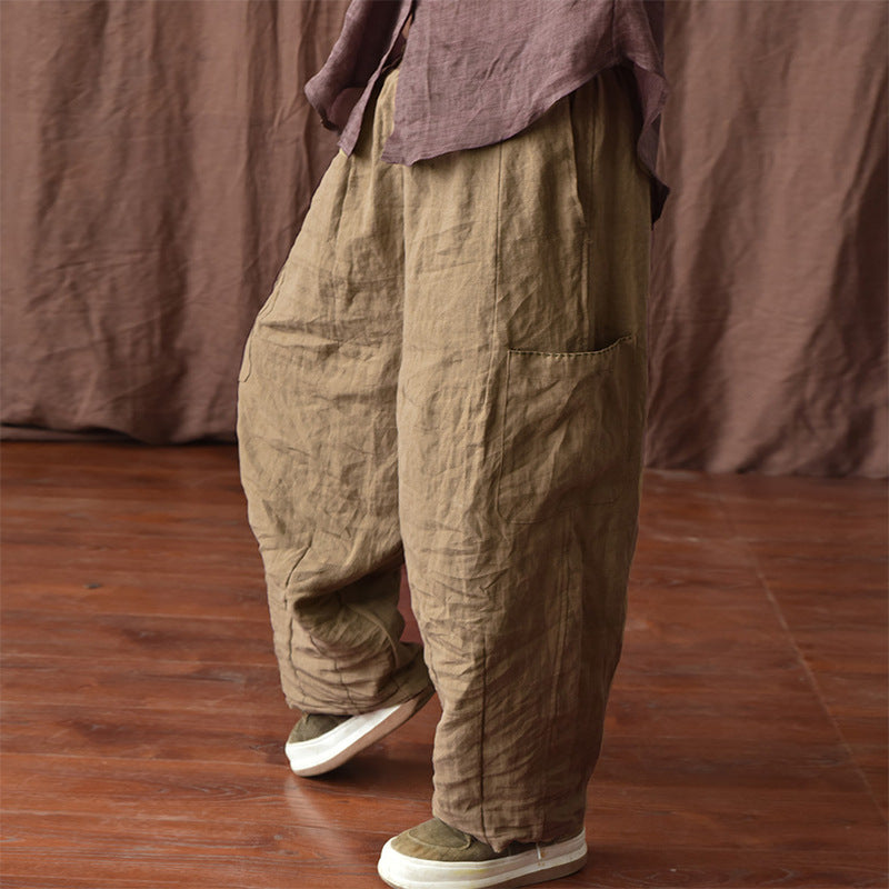 Vintage Comfort Geniş Paça Pantolon
