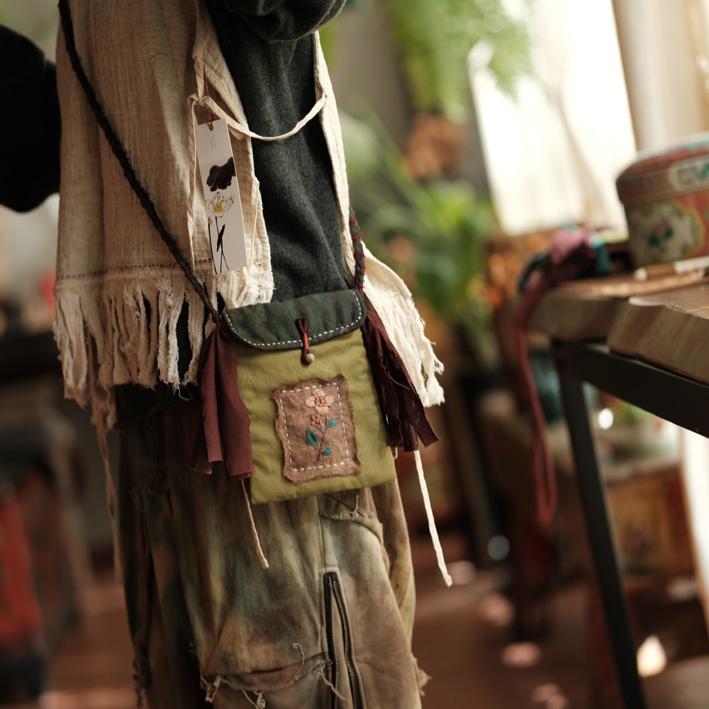 Boho Breeze Keten Bluz