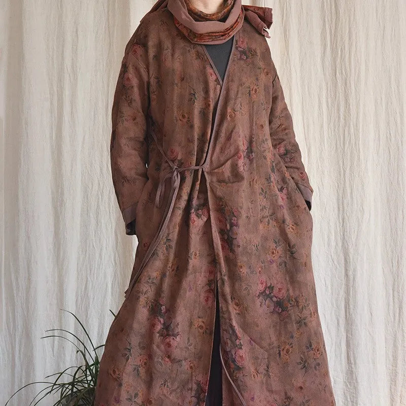 Bohemian Bloom Kimono Elbise