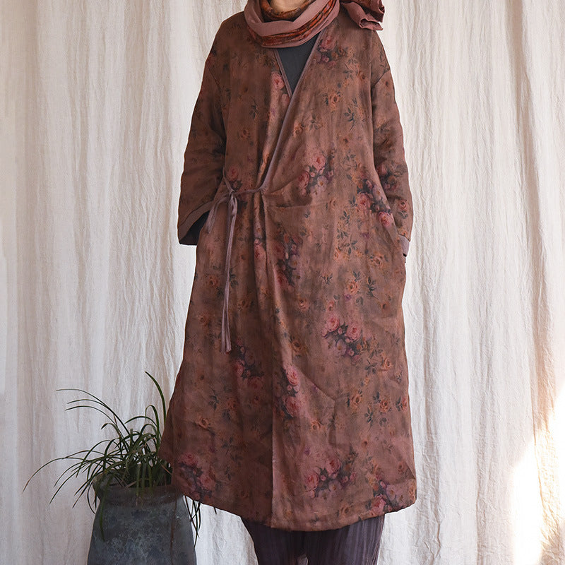 Bohemian Bloom Kimono Elbise