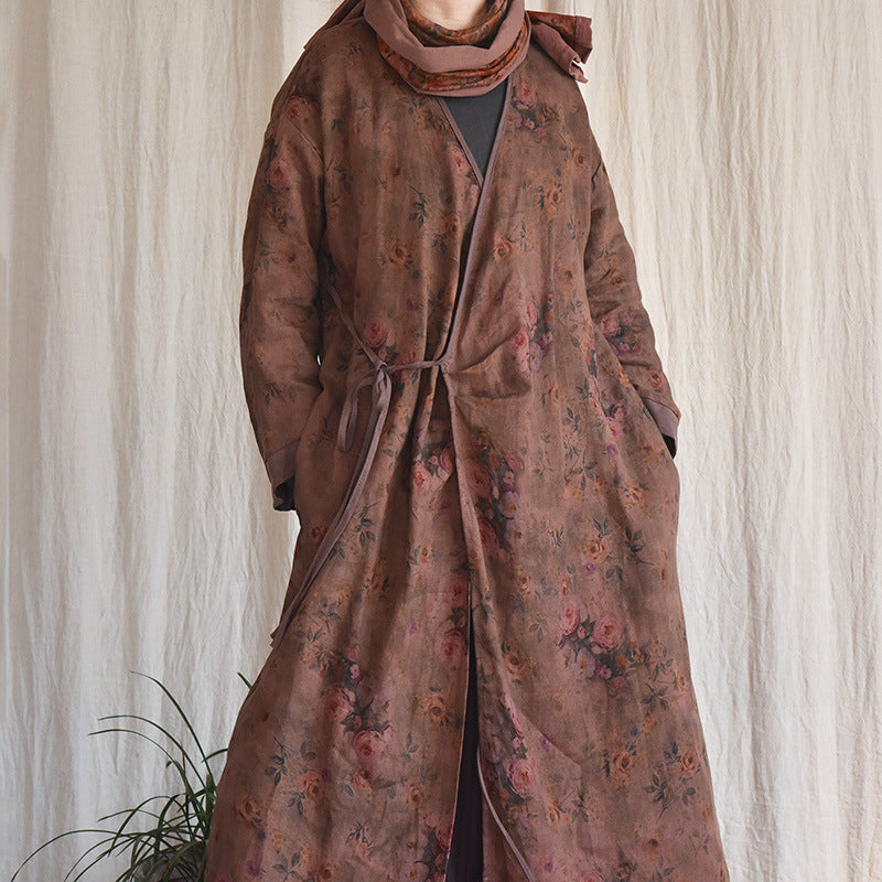 Bohemian Bloom Kimono Elbise