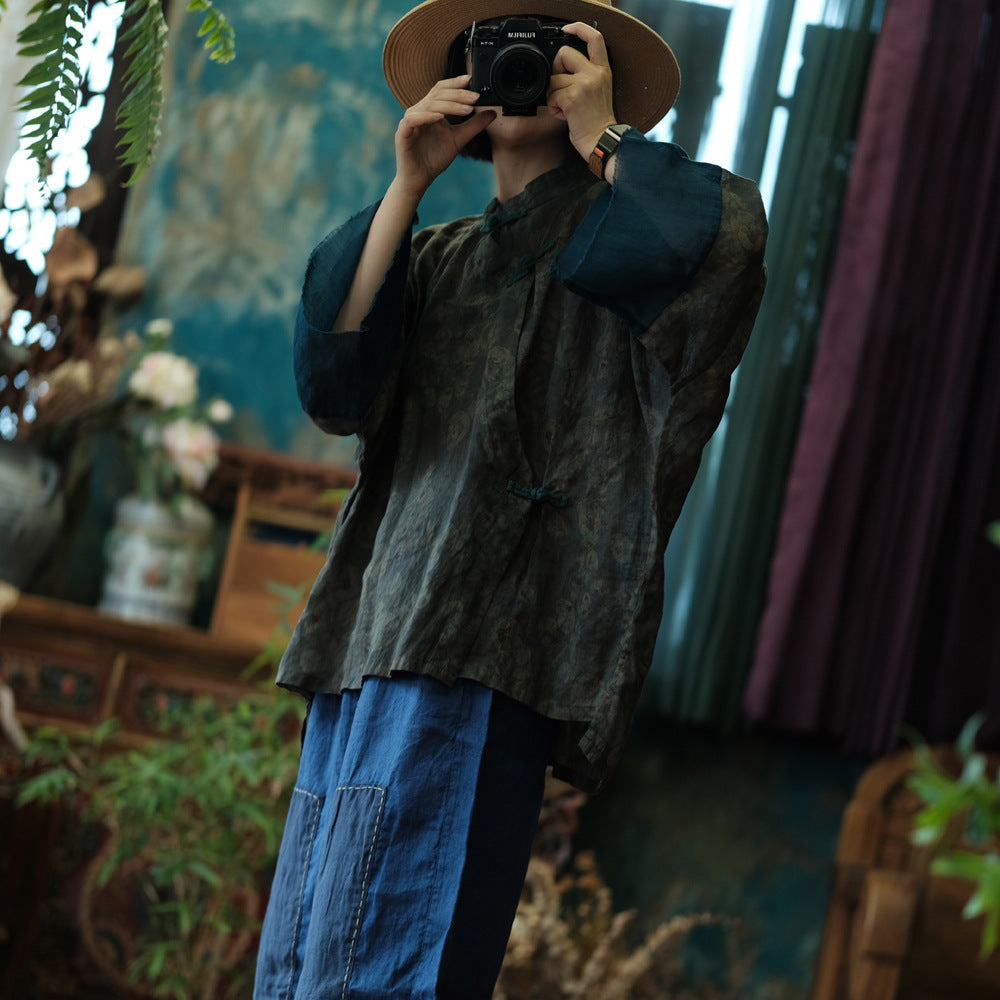 Vintage Cross Forest Bluz