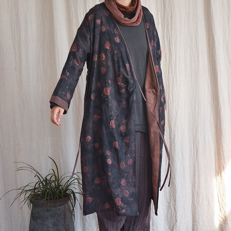 Bohemian Bloom Kimono Elbise