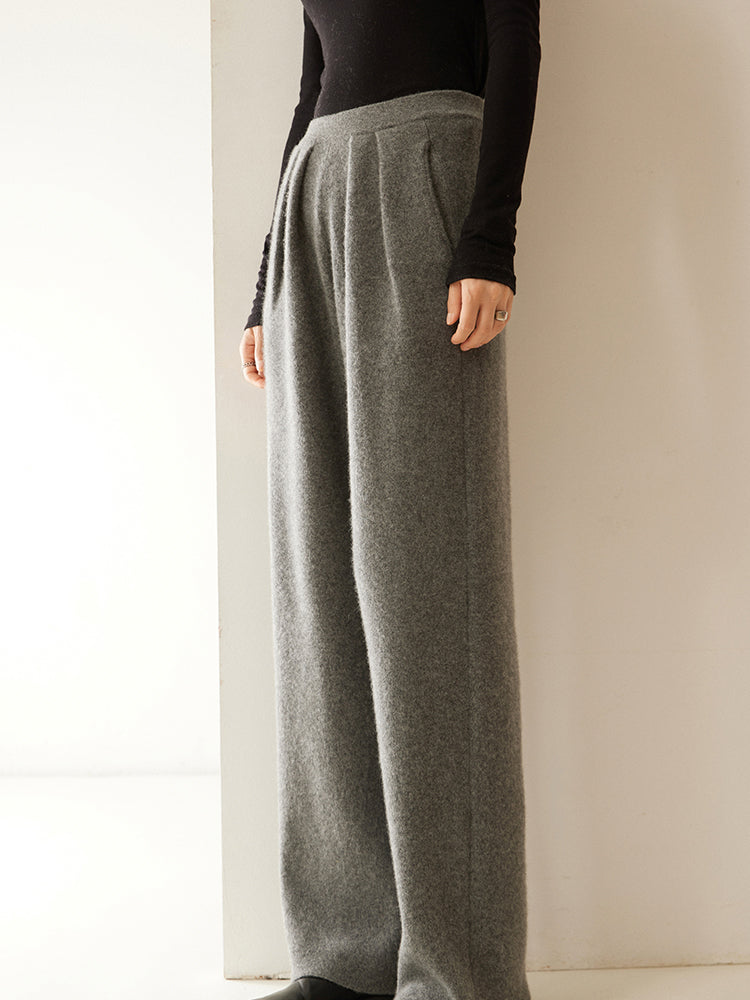 Elegant Kaşmir Pileli Pantolon