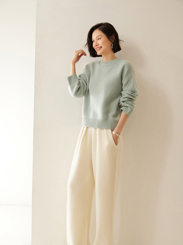 Elegant Kaşmir Pileli Pantolon