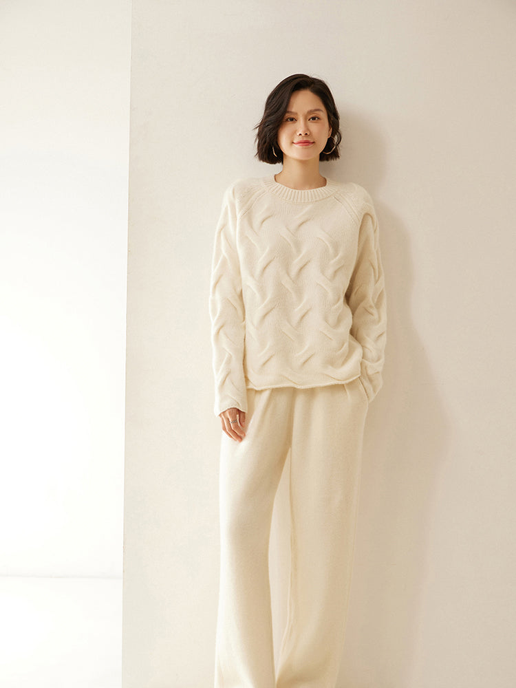 Elegant Kaşmir Pileli Pantolon