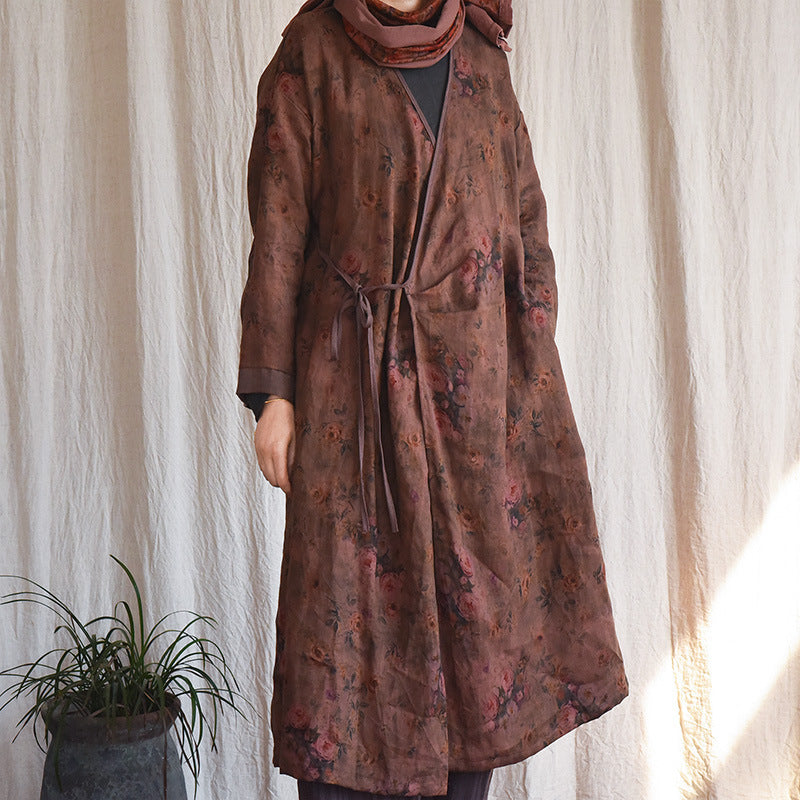 Bohemian Bloom Kimono Elbise