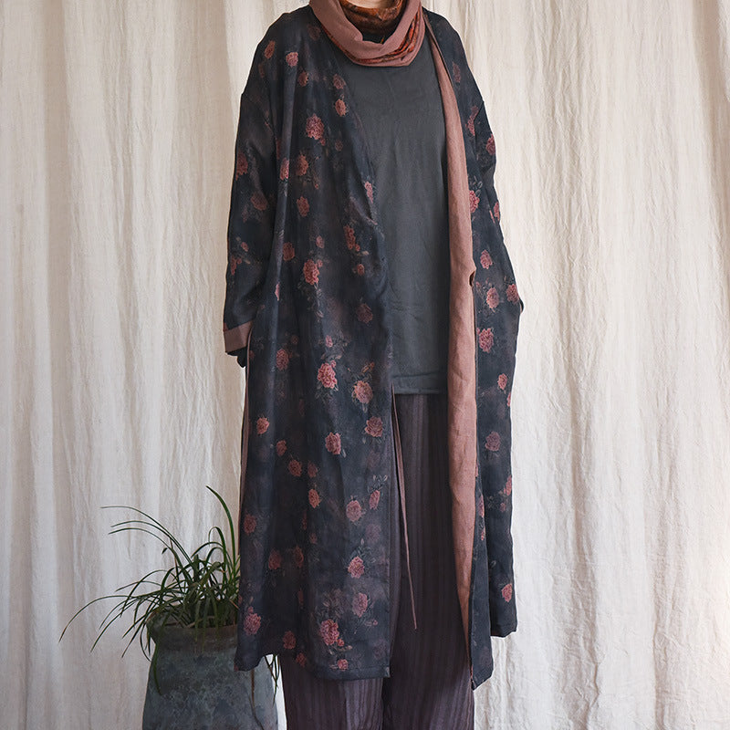 Bohemian Bloom Kimono Elbise