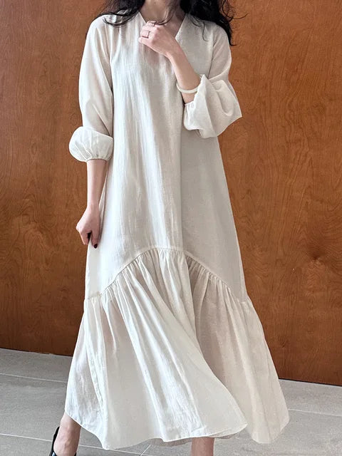 Lourdes Tencel Maxi Elbise