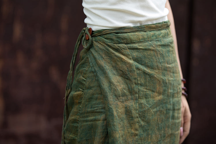 Vintage Wrap Keten Etek