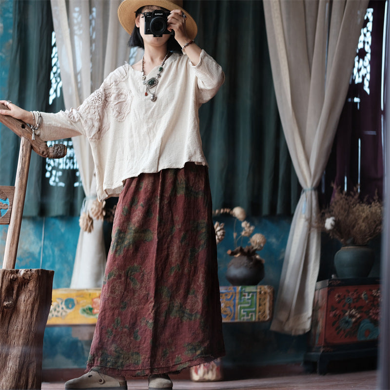 Vintage Breeze Keten Etek