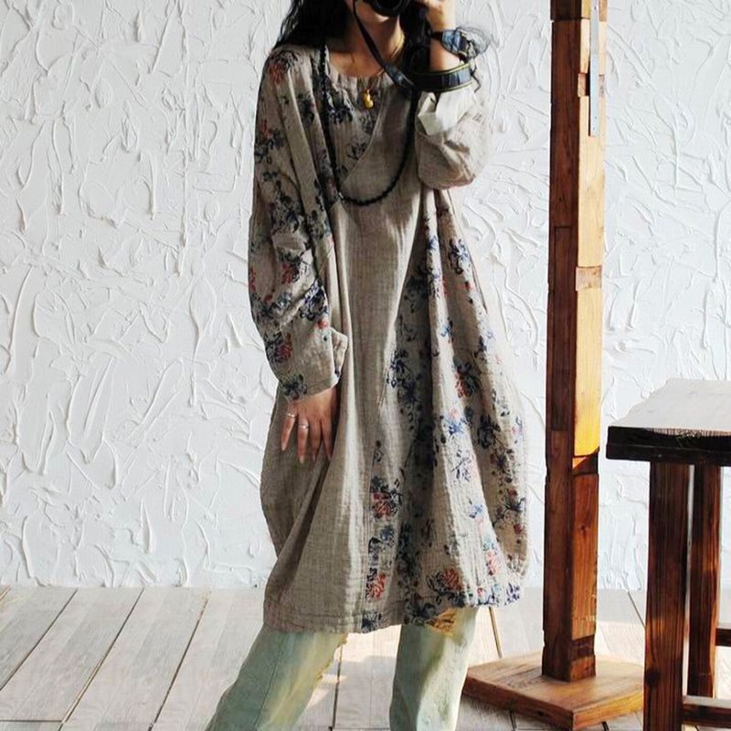 Floral Breeze Tunik Elbise!