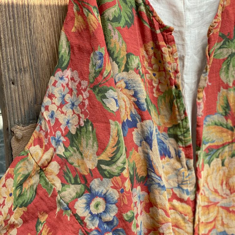 Vintage Bloom Kimono Ceket