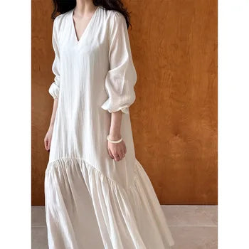 Lourdes Tencel Maxi Elbise