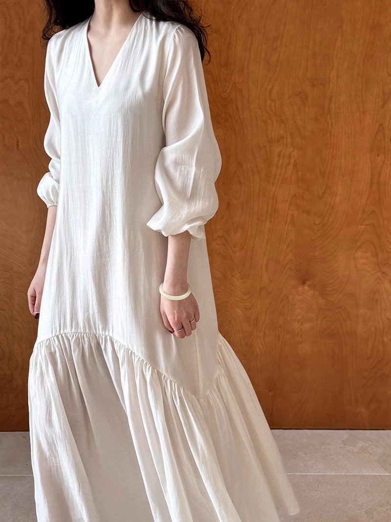 Lourdes Tencel Maxi Elbise