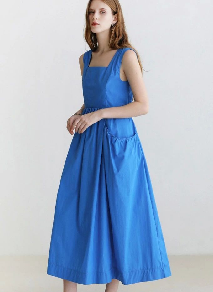 BlueEase Midi Elbise