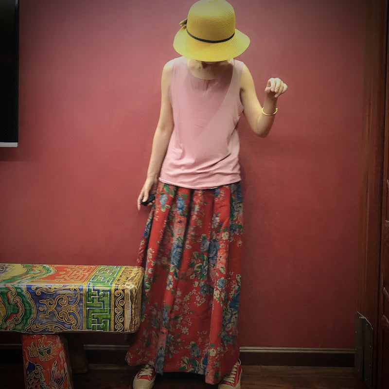 Vintage Bloom Midi Etek