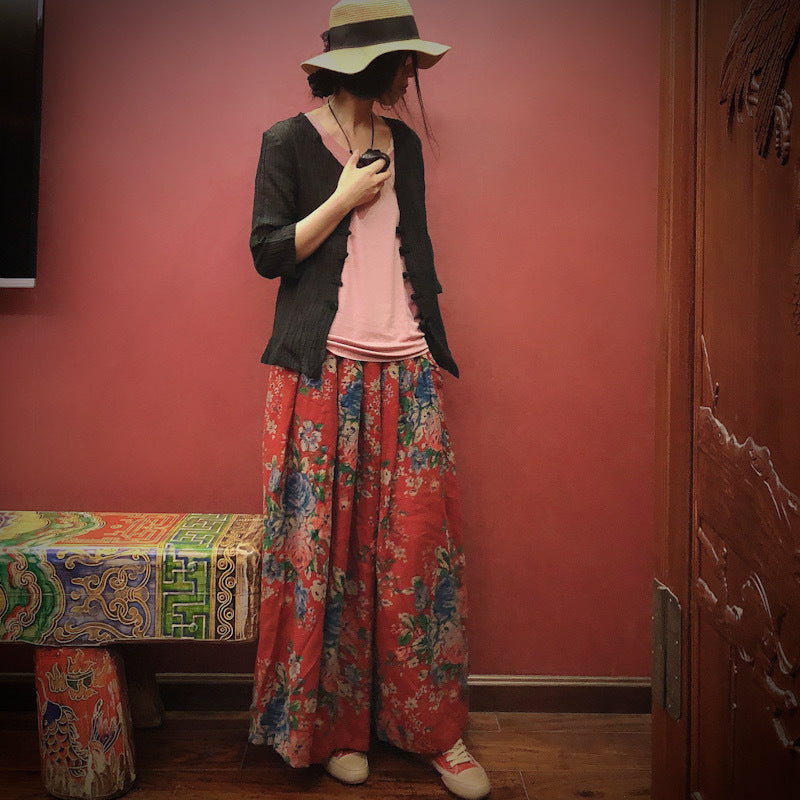 Vintage Bloom Midi Etek