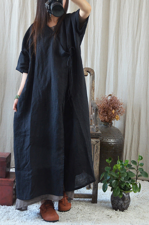 Vintage Rami Essence Tunik Elbise