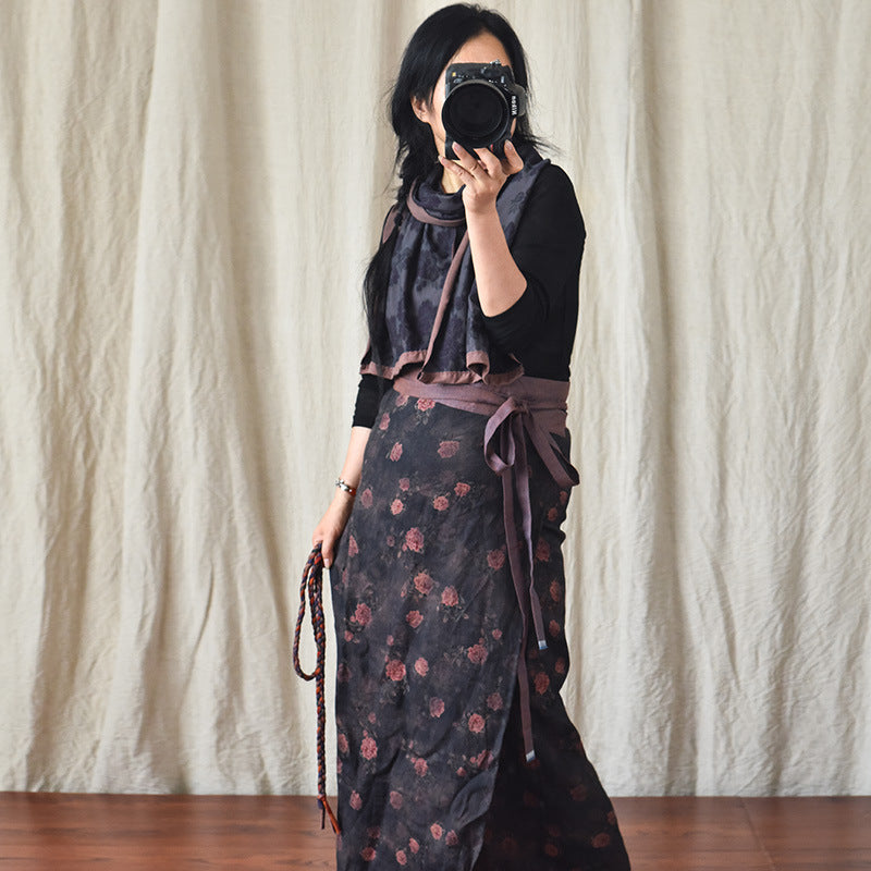 Bohemian Bloom Maxi Etek