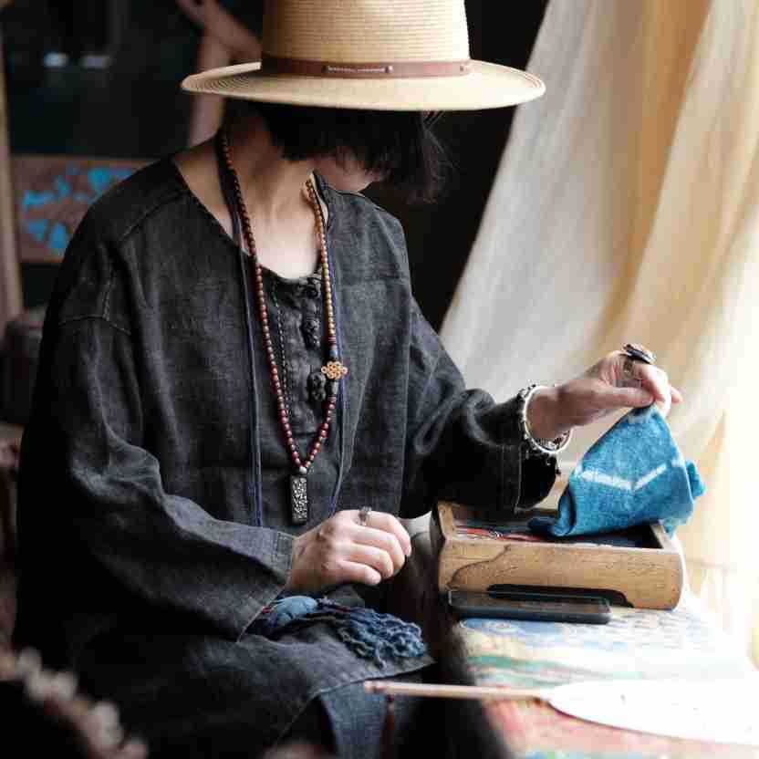 Vintage Breeze Oversize Gömlek – %100 Keten