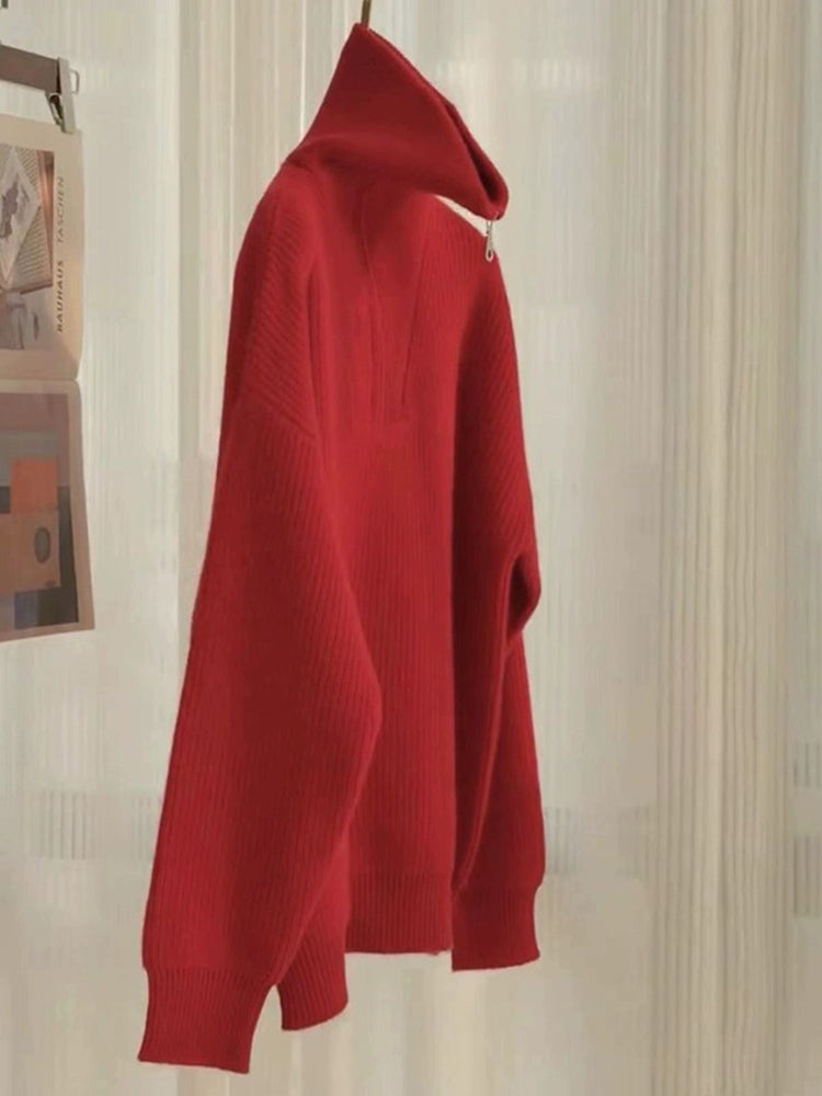 Royal Red Cashmere Kazak