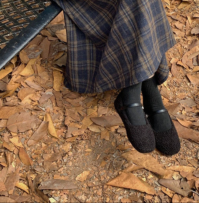 Vintage Ekose Midi Etek