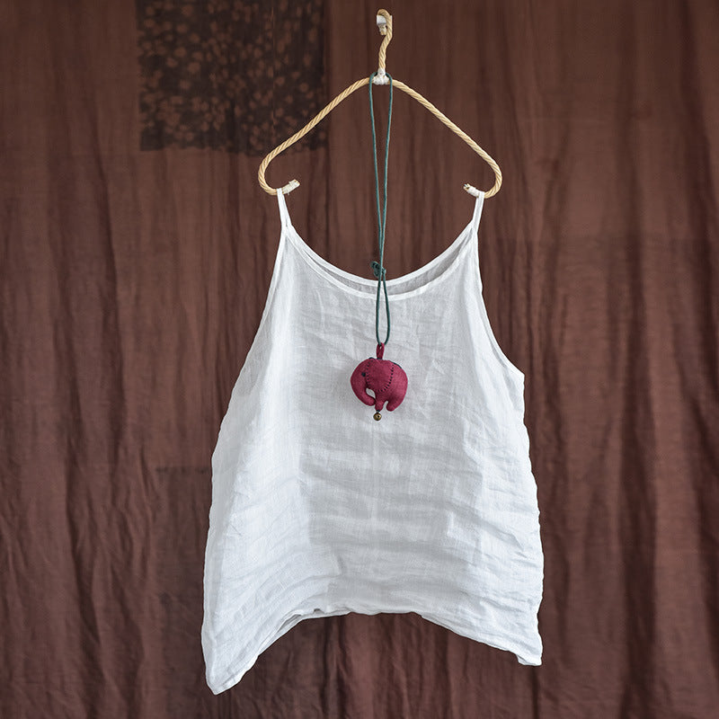 Vintage Ramie Camisol Blouse – görsel 9