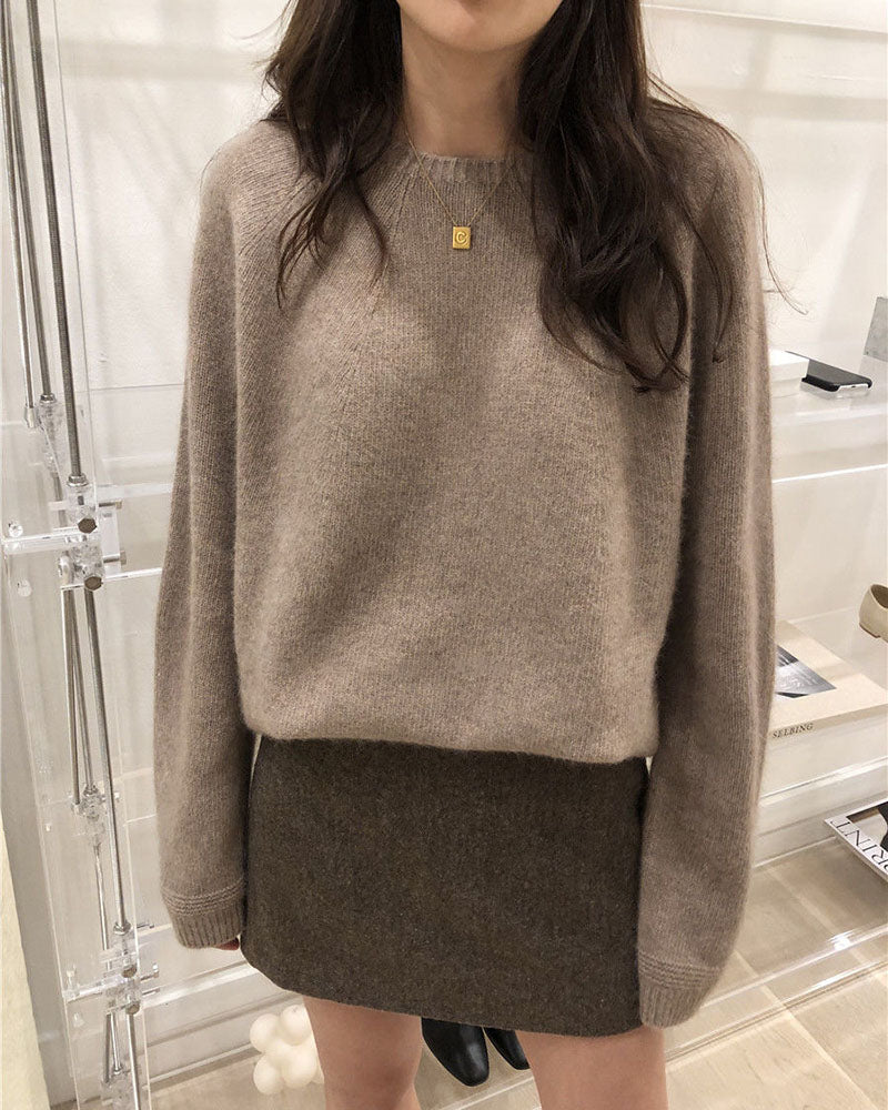 SoftWeave Pamuklu Triko Kazak