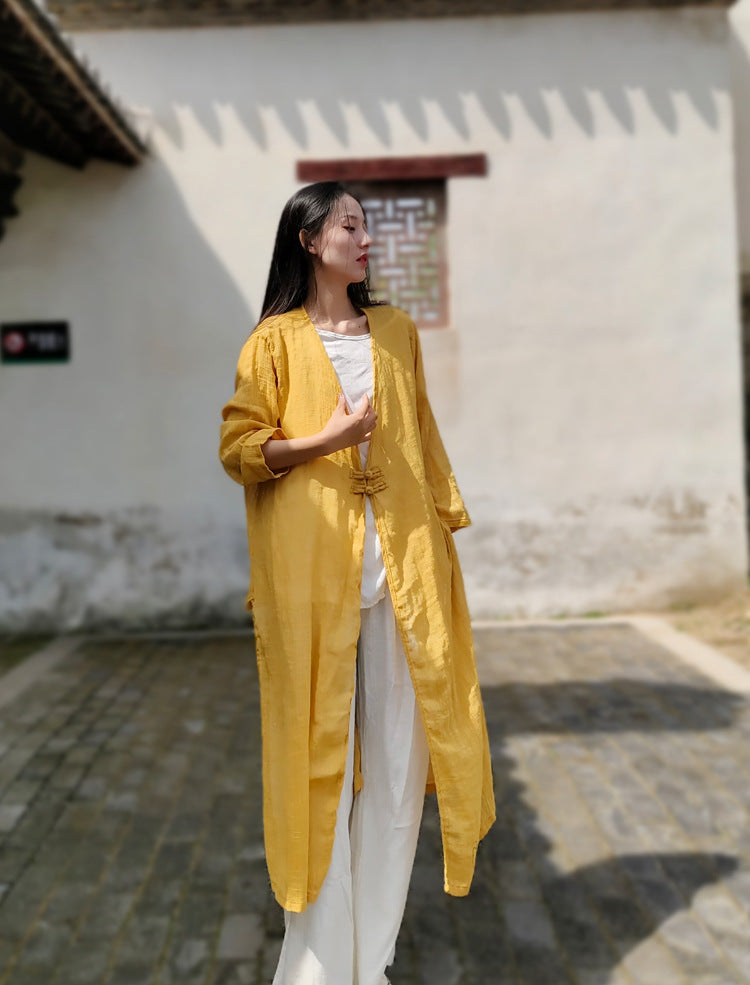 Vintage Comfort Midi Tunik