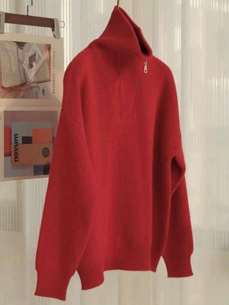 Royal Red Cashmere Kazak