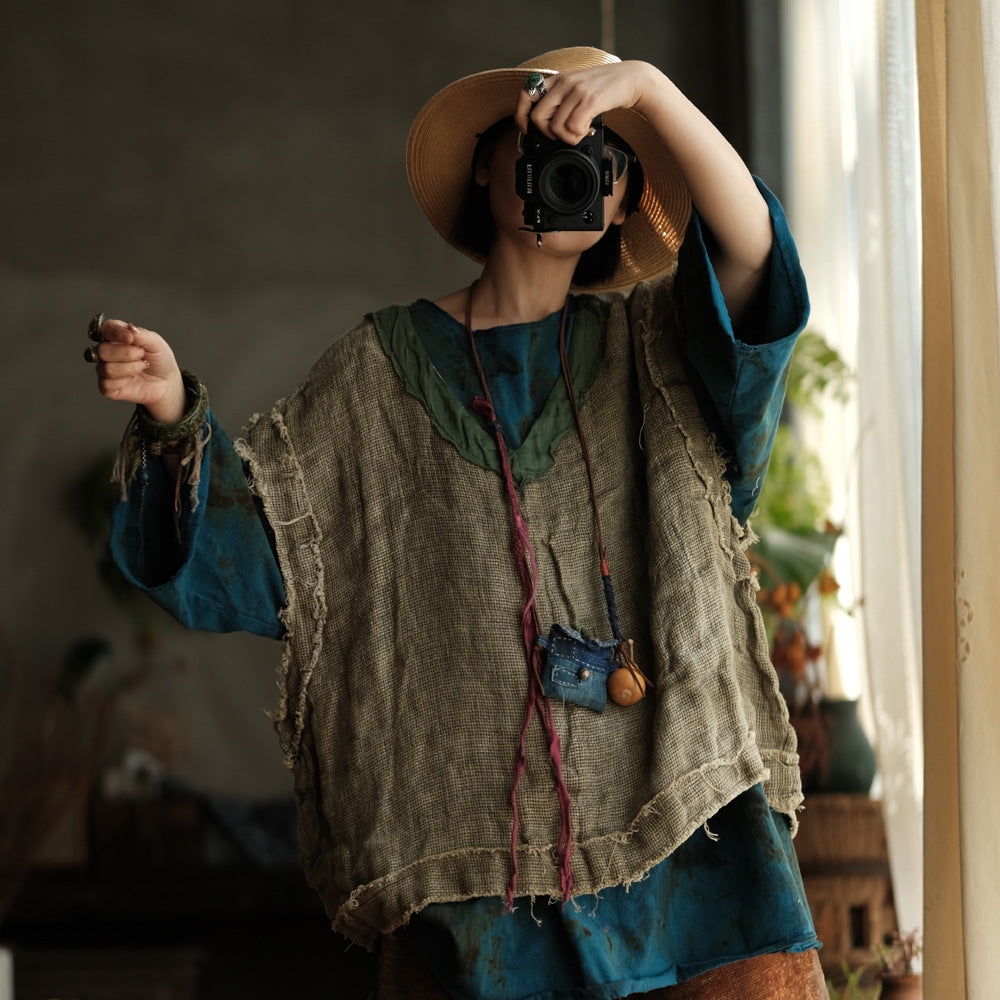Artisan Linen Layered Top – görsel 5
